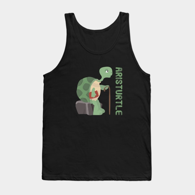 Aristurtle (Aristotle) Tank Top by passivemoth